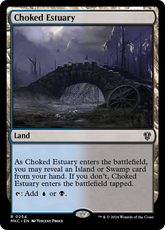 Estuário Estrangulado / Choked Estuary - Magic: The Gathering - MoxLand
